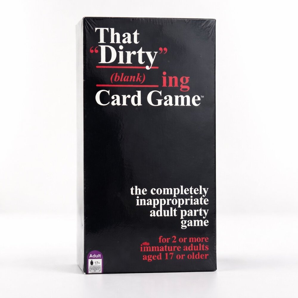 That Dirty Blanking Card Game Sealed Adult Party Game 17+ | Funny Novelty Gift
